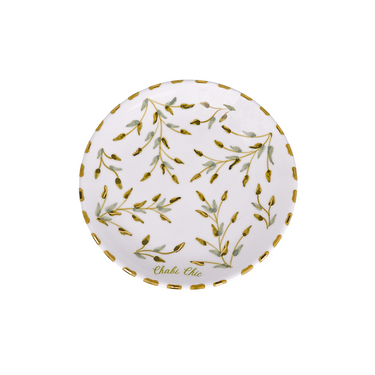 MOYENNE ASSIETTE CREUSE FEUILLES GOLD (9687742480703) (9687742710079)