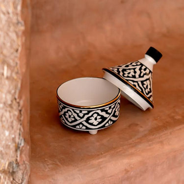 Boîte tajine Fassia noir gold (9409913159999)