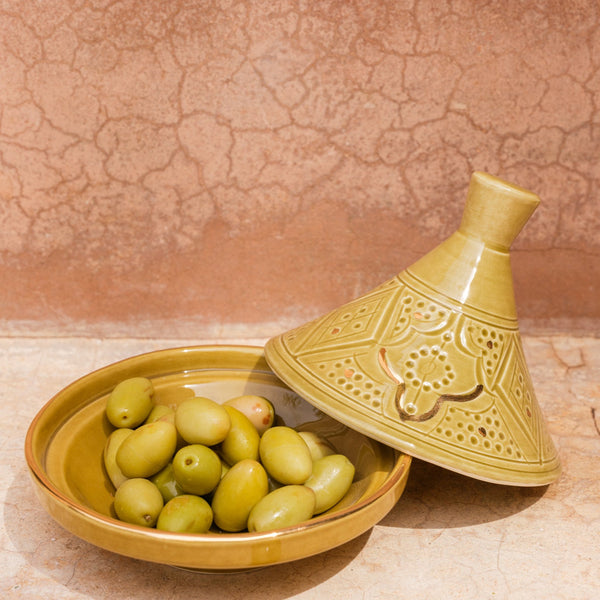 Tajine Empreinte kaki gold (8951723098431)