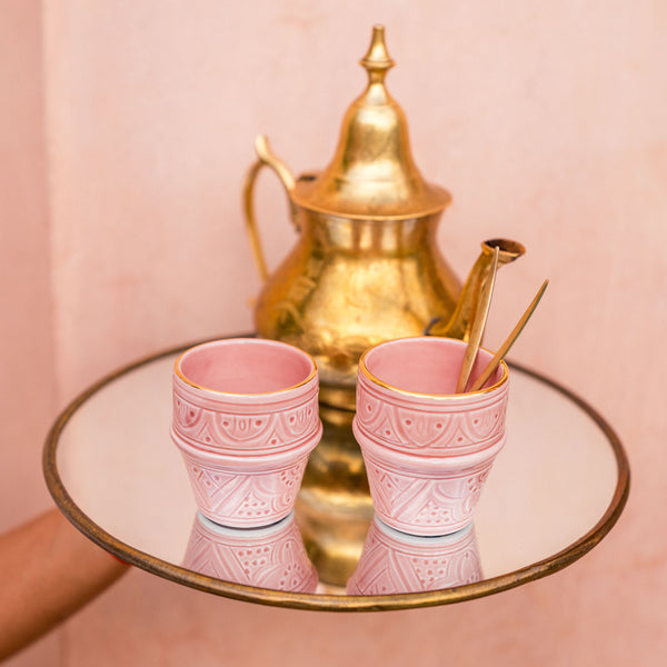 Petite tasse à café Empreinte blush gold (4486029049898)