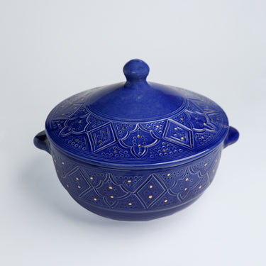 Soupière Empreinte bleu majorelle (14949515100543)