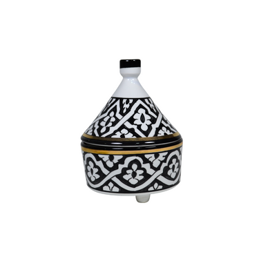 Boîte tajine Fassia noir gold (9409913159999)