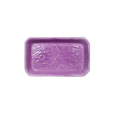 Grand plateau rectangle Empteinte lilas gold (8326941606207)