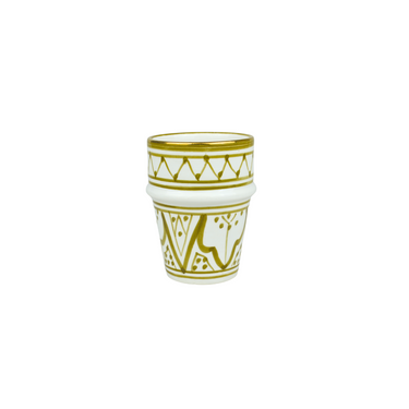 2 Moyennes Tasses beldi Zwak kaki gold (8995284681023)