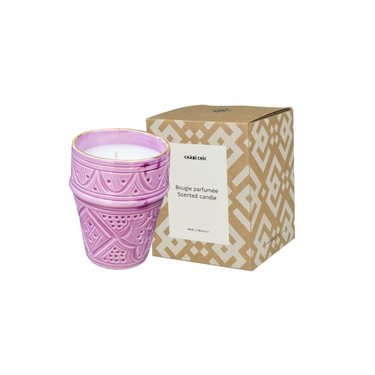 Bougie grande tasse beldi Empreinte lilas parfumée figuier (8743845691711)