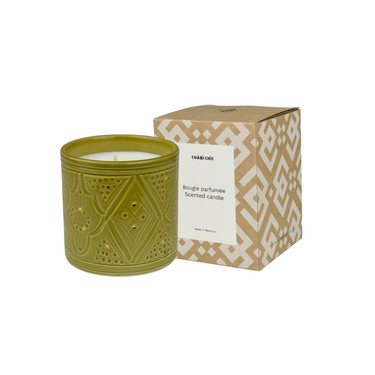 Baby candle Empreinte kaki parfumée fleur d'oranger (9010888507711)